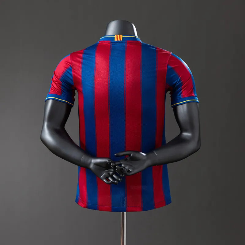 FC Barcelona Retro Home Player Kit 2009/10