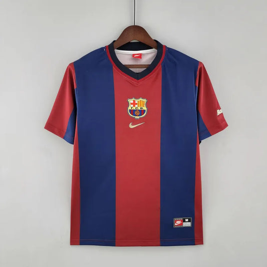 FC Barcelona Retro Home Kit 1998/99