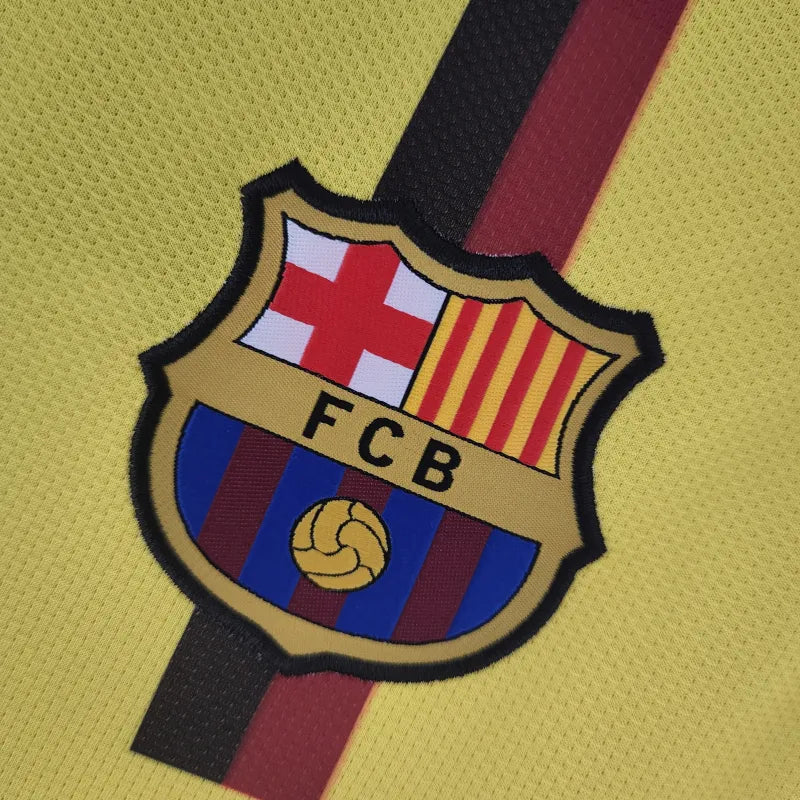 FC Barcelona Retro Away Kit 2008/09 Long Sleeve