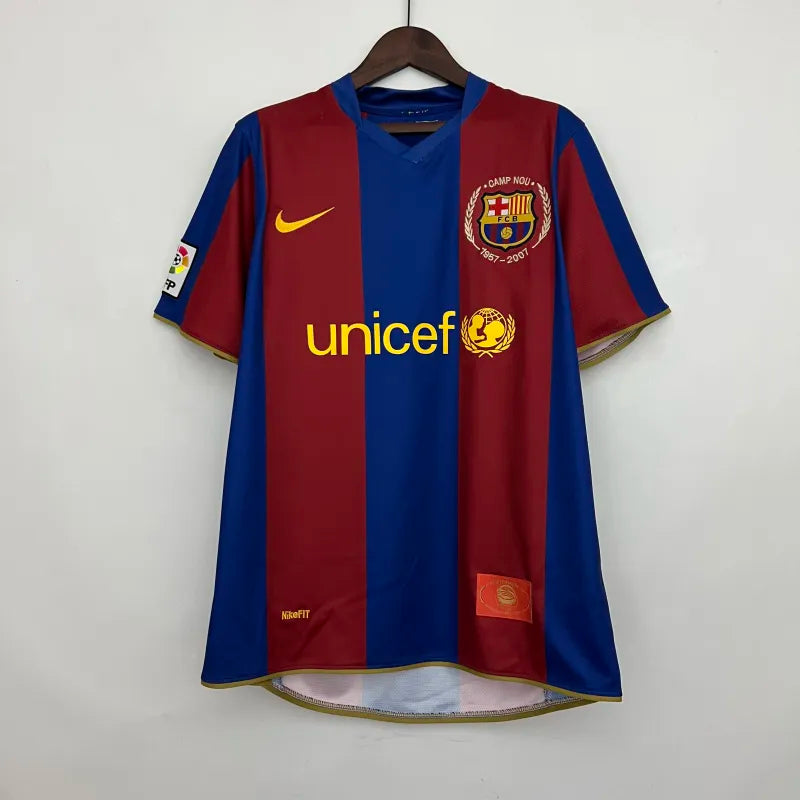 FC Barcelona Retro Home Kit 2007/08