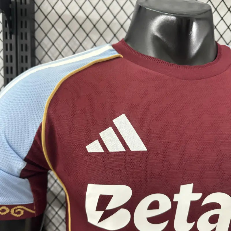 Aston Villa 2025/26 Home Player Jersey