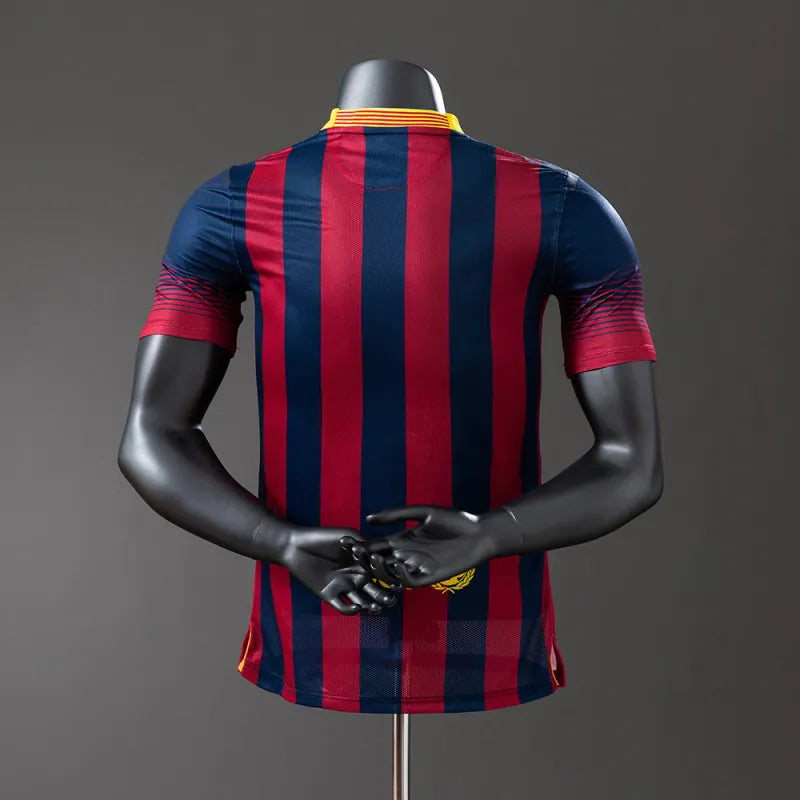 FC Barcelona Retro Home Player Kit 2013/14