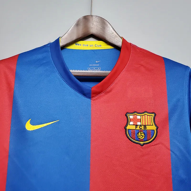 FC Barcelona Retro Home Kit 2006/07 Long Sleeve