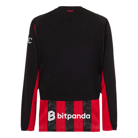 AC Milan Home Replica Long Sleeve Kit 2025/26