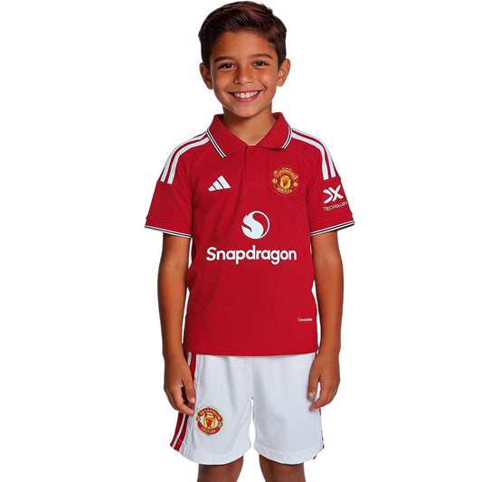 Manchester United Home Kids Kit 2026/27