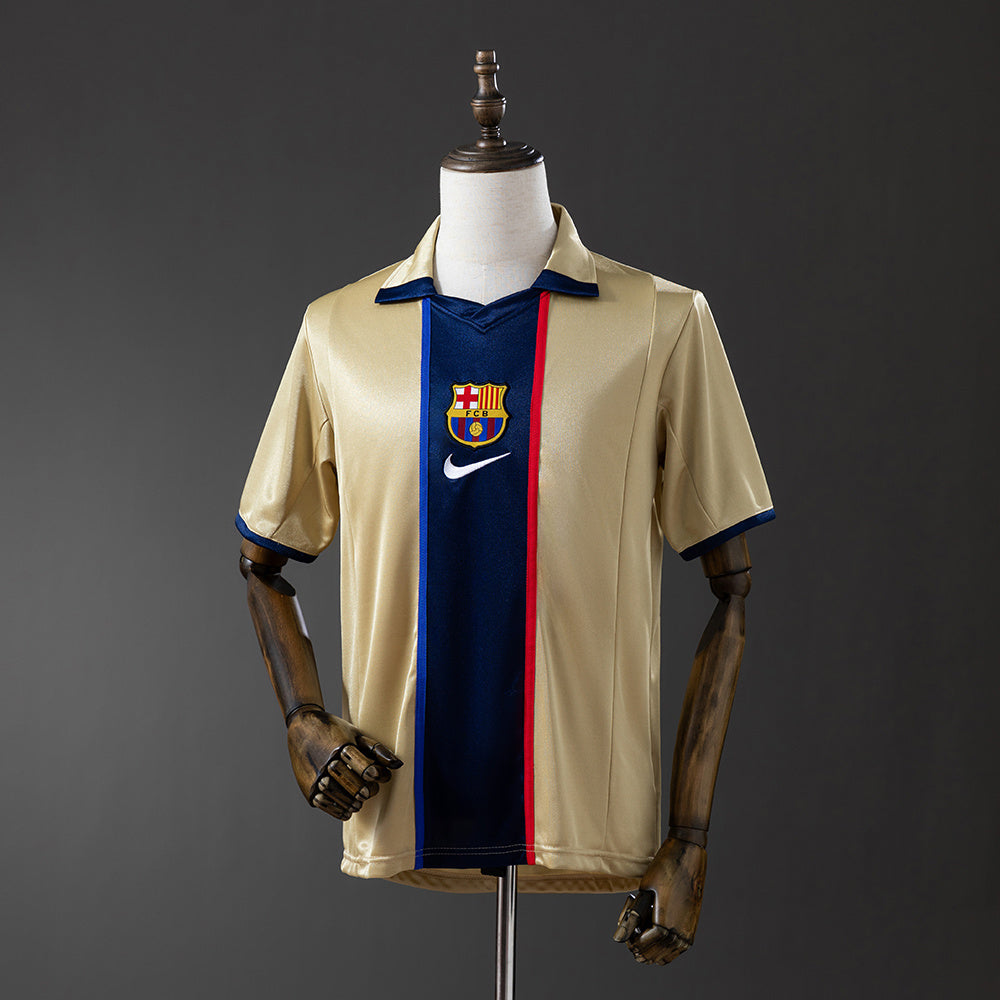 FC Barcelona Retro Away Kit 2001/02