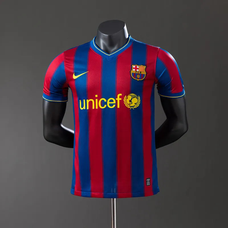 FC Barcelona Retro Home Player Kit 2009/10