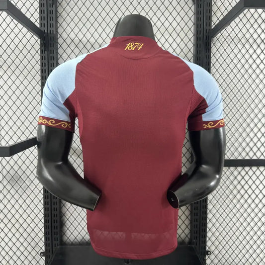 Aston Villa 2025/26 Home Player Jersey