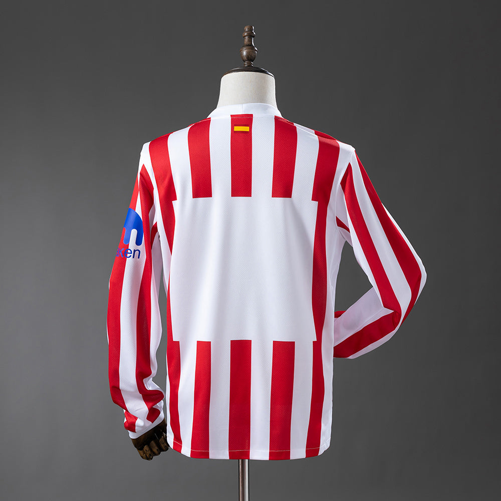 Atletico Madrid Home Replica Kit 2025/26 Long Sleeve