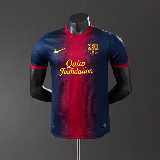 FC Barcelona Retro Home Player Kit 2012/13