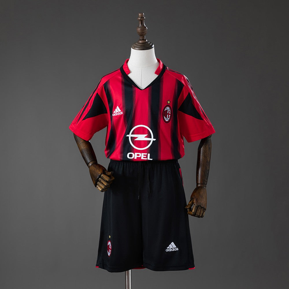 AC Milan 2004/2005 Home Kids Retro Kit