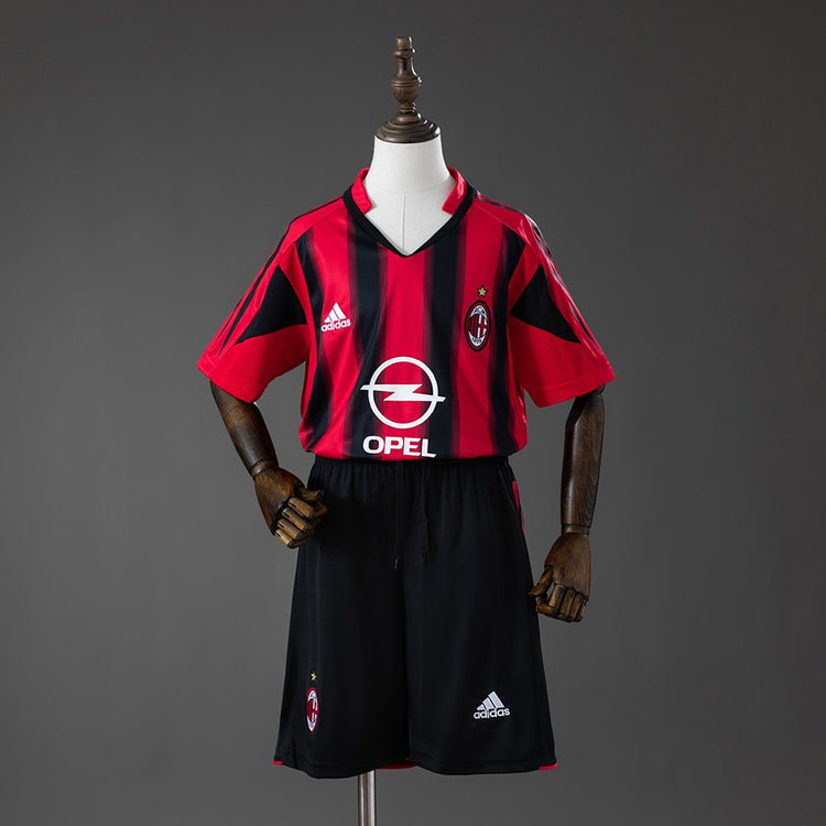 AC Milan 2004/2005 Home Kids Retro Kit