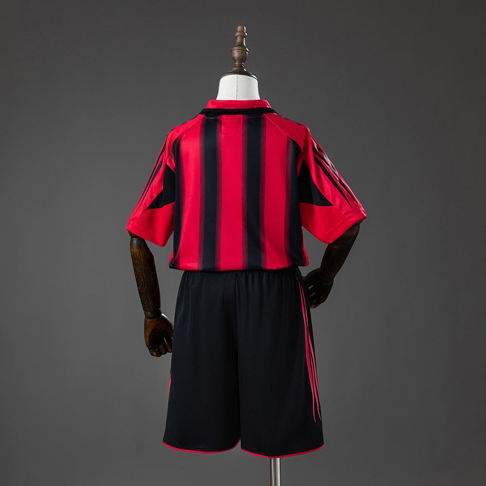 AC Milan 2004/2005 Home Kids Retro Kit