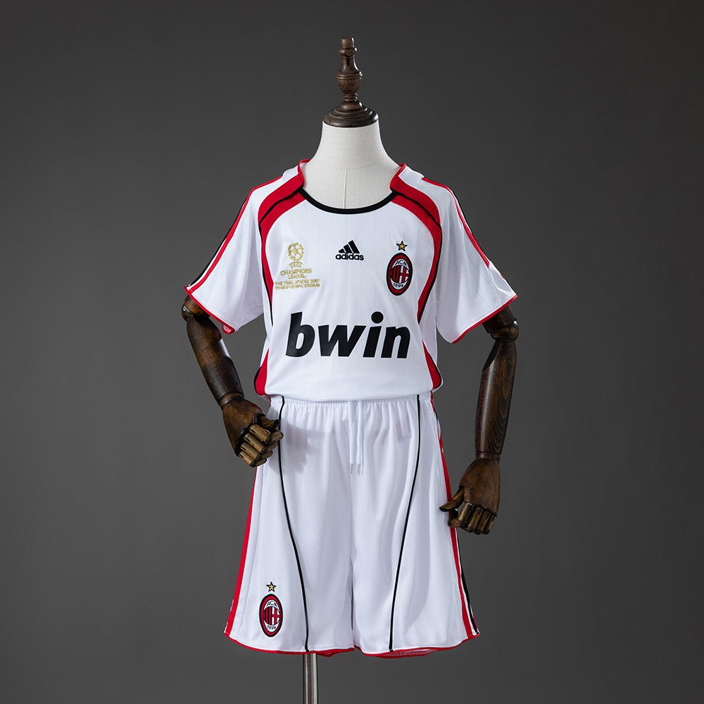 AC Milan 2006/2007 Away Kids Retro Kit