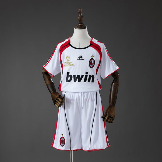 AC Milan 2006/2007 Away Kids Retro Kit