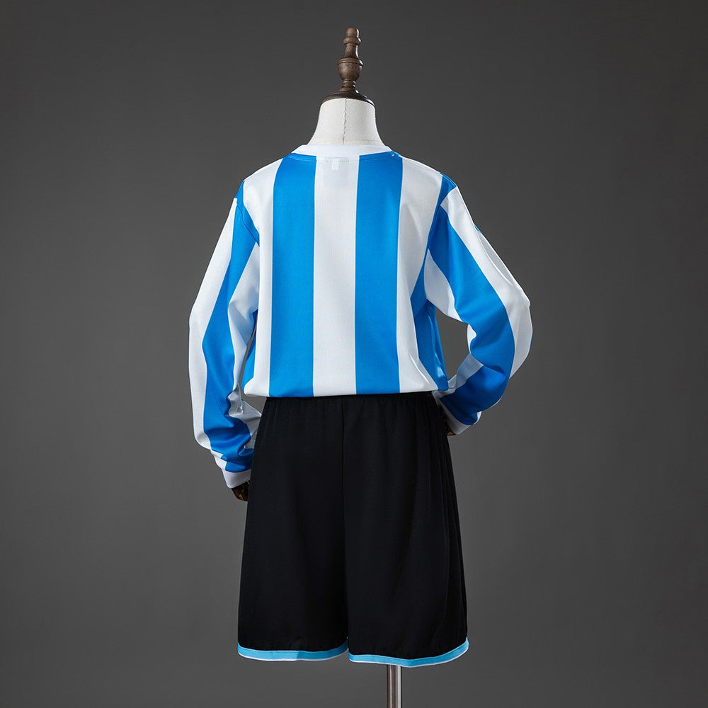 Argentina 1998 Home Long Sleeve Kids Retro Kit