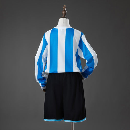 Argentina 1998 Home Long Sleeve Kids Retro Kit