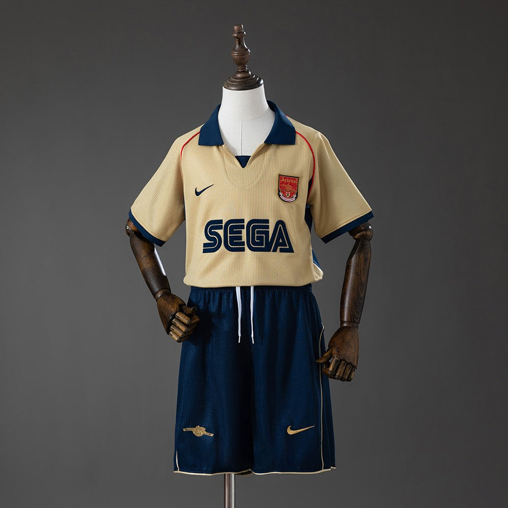 Arsenal 2001/2002 Away Kids Retro Kit