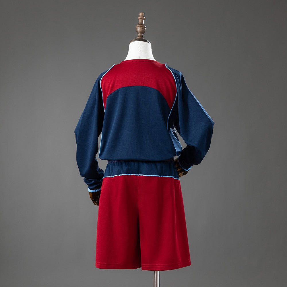 Atlético de Madrid 2004/2005 Away Long Sleeve Kids Retro Kit