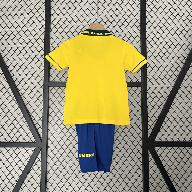 Brazil 1994 Home Kids Retro Kit