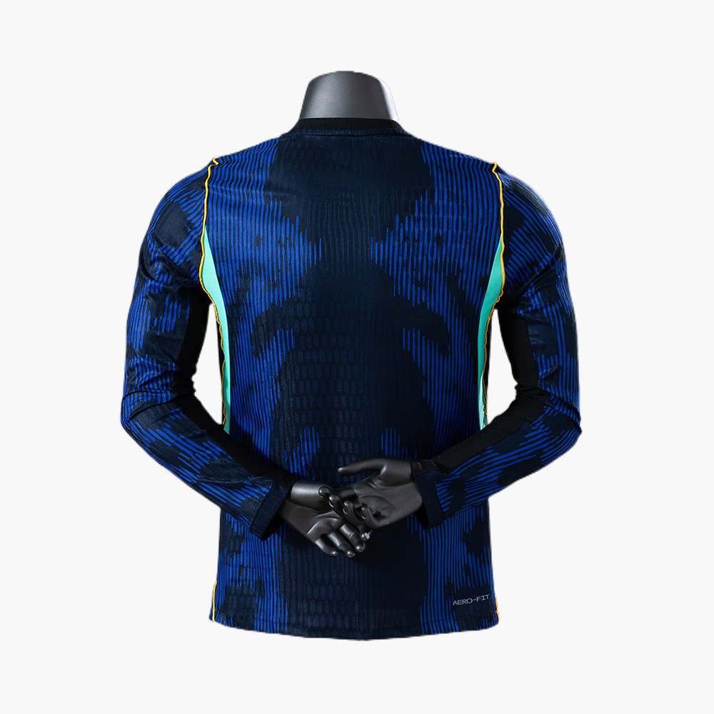 Brazil Away Player Long Sleeve Kit World Cup 2026