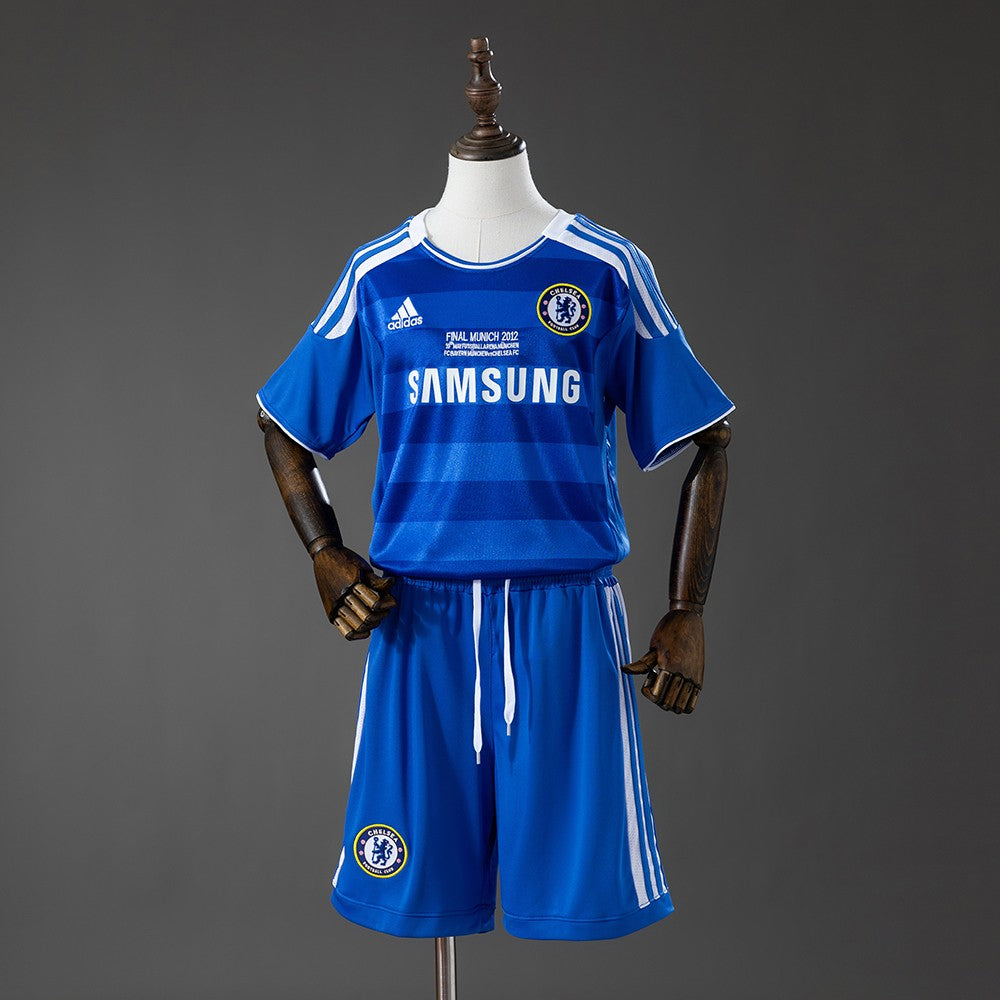 Chelsea 2011/2012 Home Kids Retro Kit