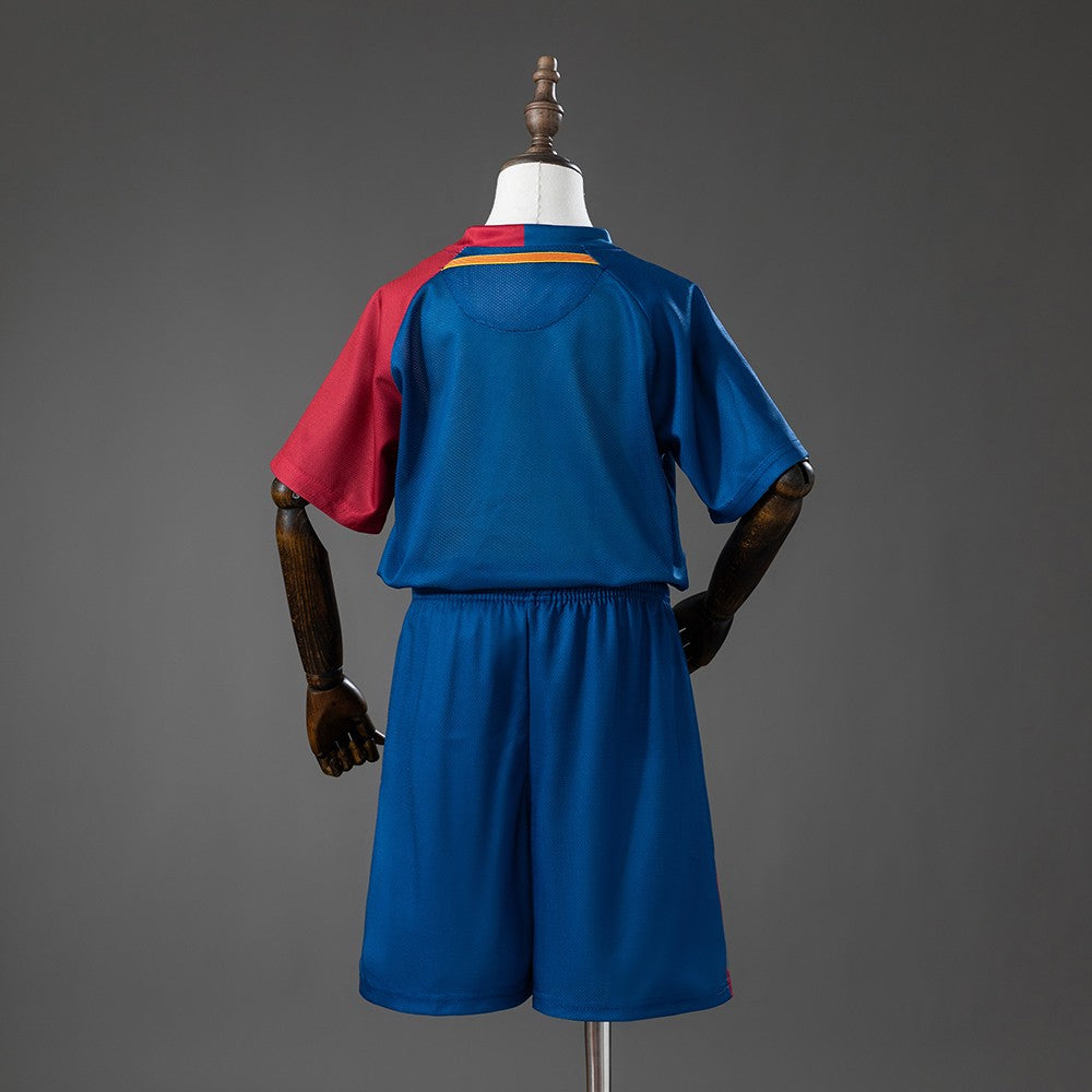 FC Barcelona 2008/2009 Home Kids Retro Kit