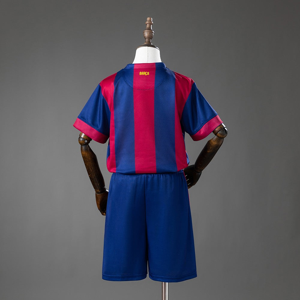 FC Barcelona 2014/2015 Home Kids Retro Kit
