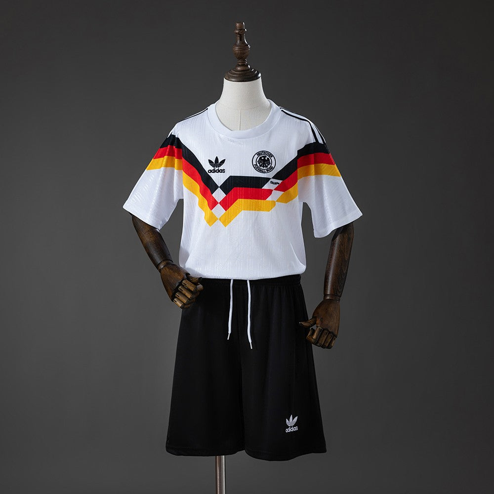 Germany 1990 Home Kids Retro Kit