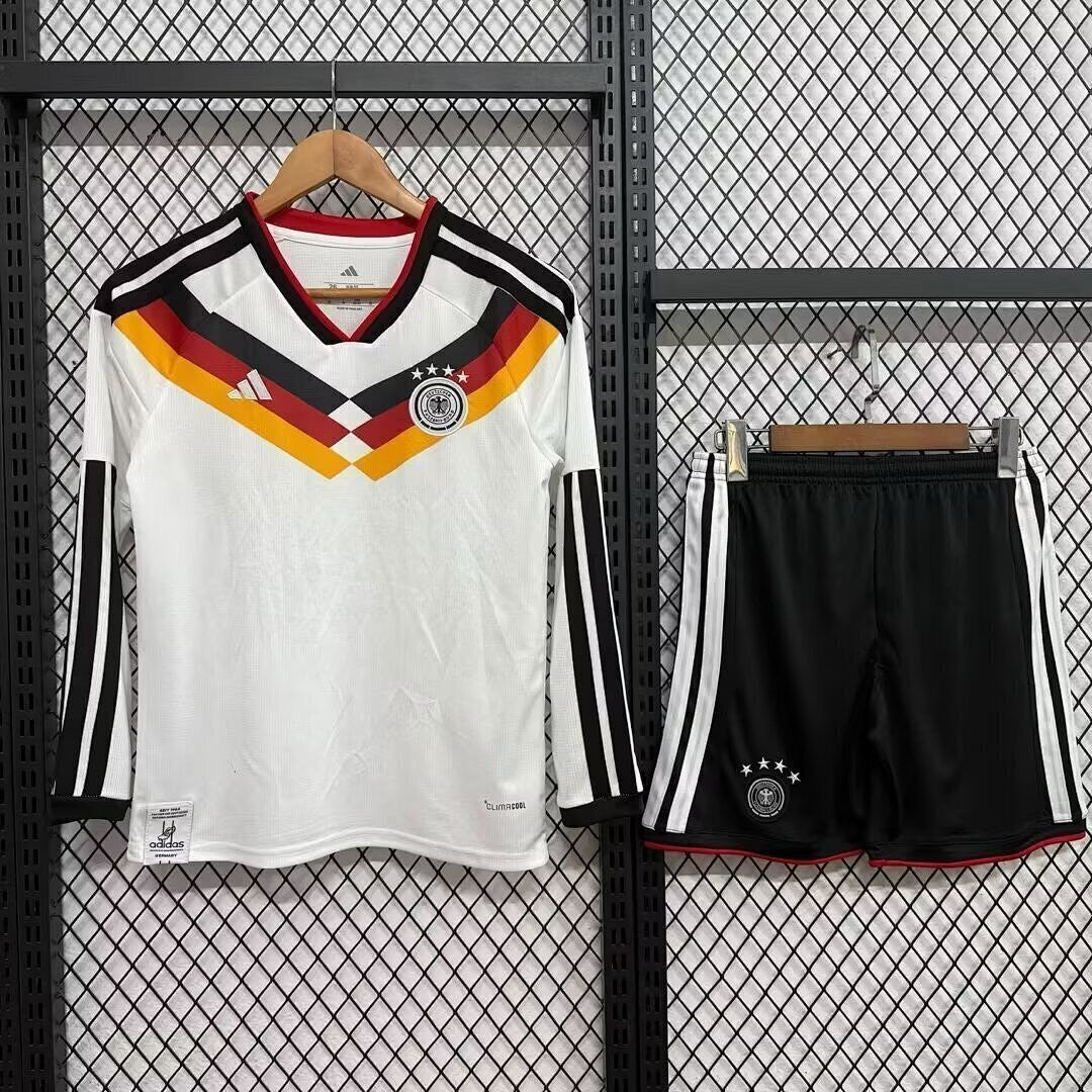 Germany Home Kids Long Sleeve Kit World Cup 2026