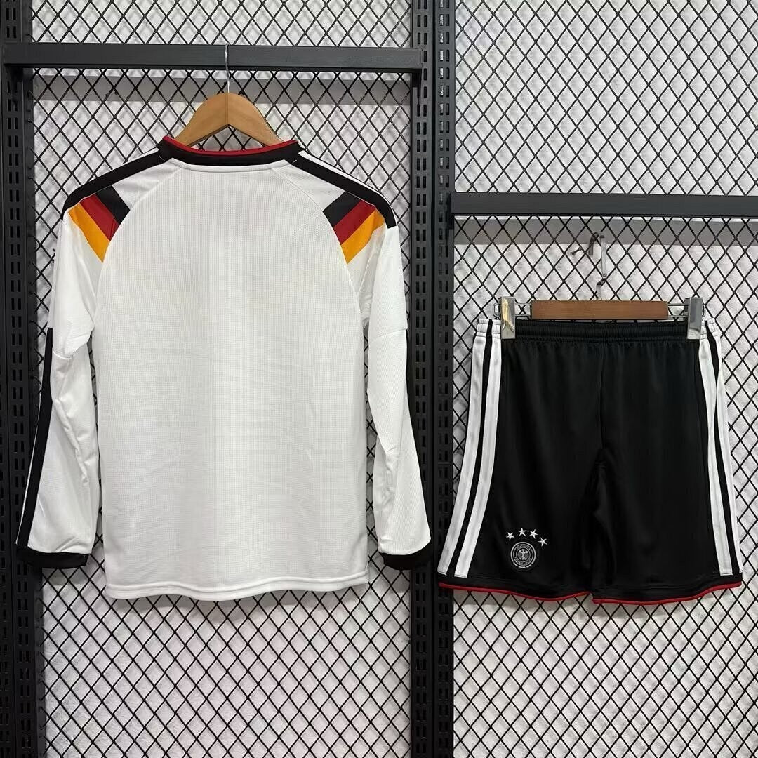 Germany Home Kids Long Sleeve Kit World Cup 2026