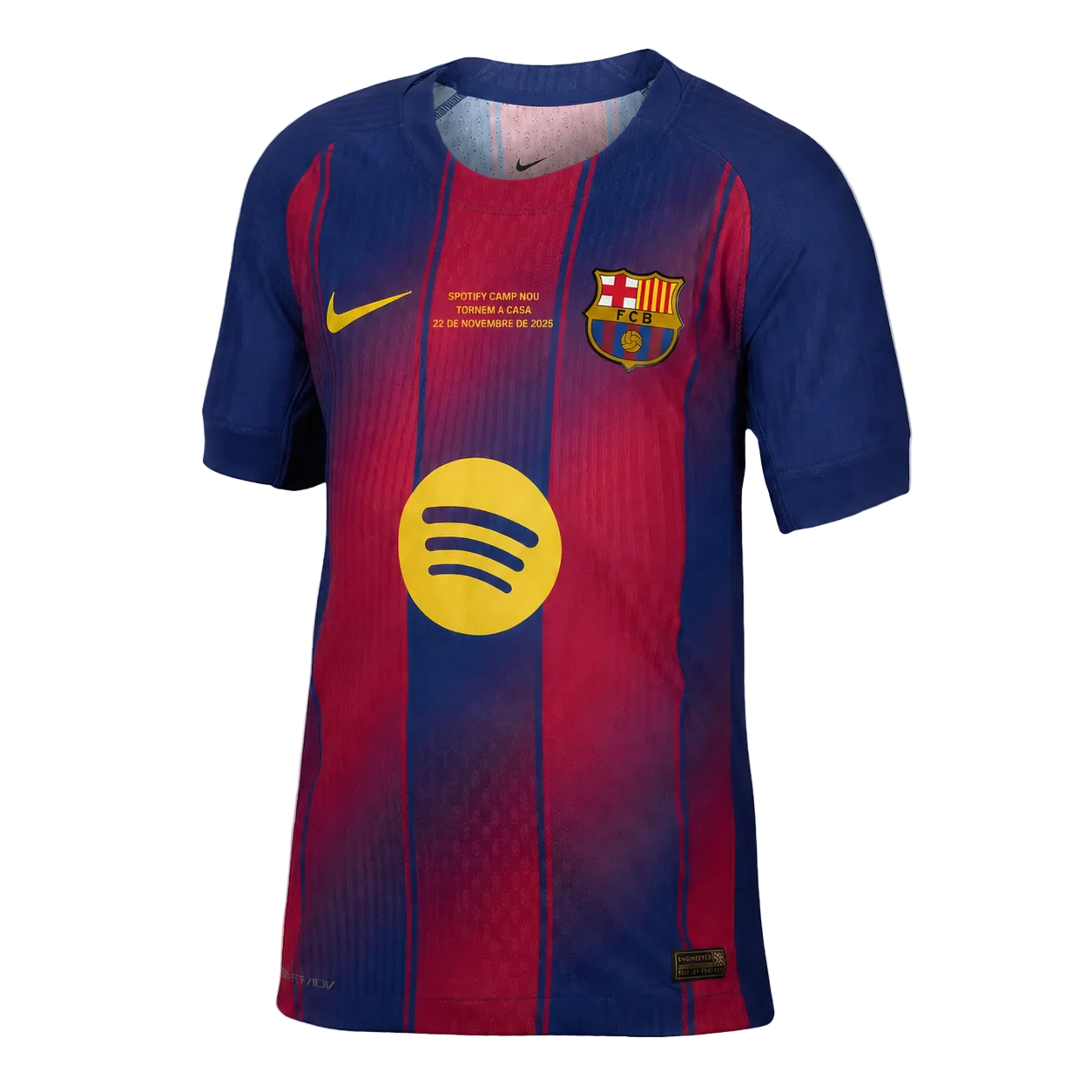 FC Barcelona Home Player Kit 2025/26 (Tornem A Casa)