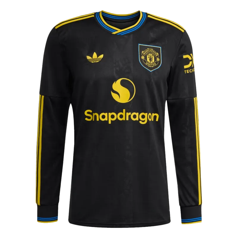 Manchester United Third Replica Kit 2025/26 Long Sleeve