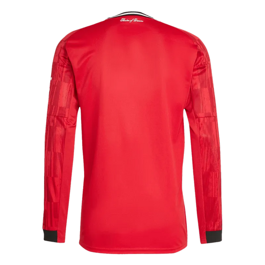 Manchester United Home Replica Kit 2025/26 Long Sleeve