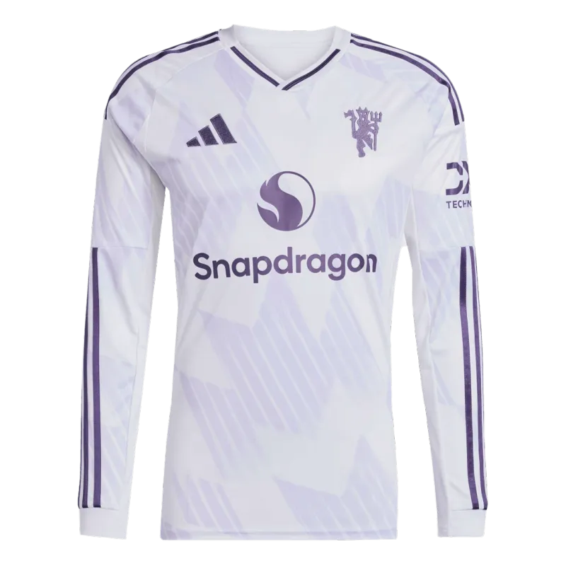 Manchester United Away Replica Kit 2025/26 Long Sleeve