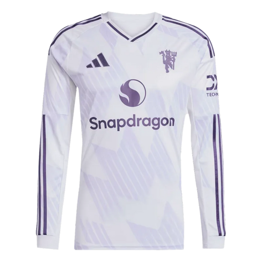 Manchester United Away Replica Kit 2025/26 Long Sleeve