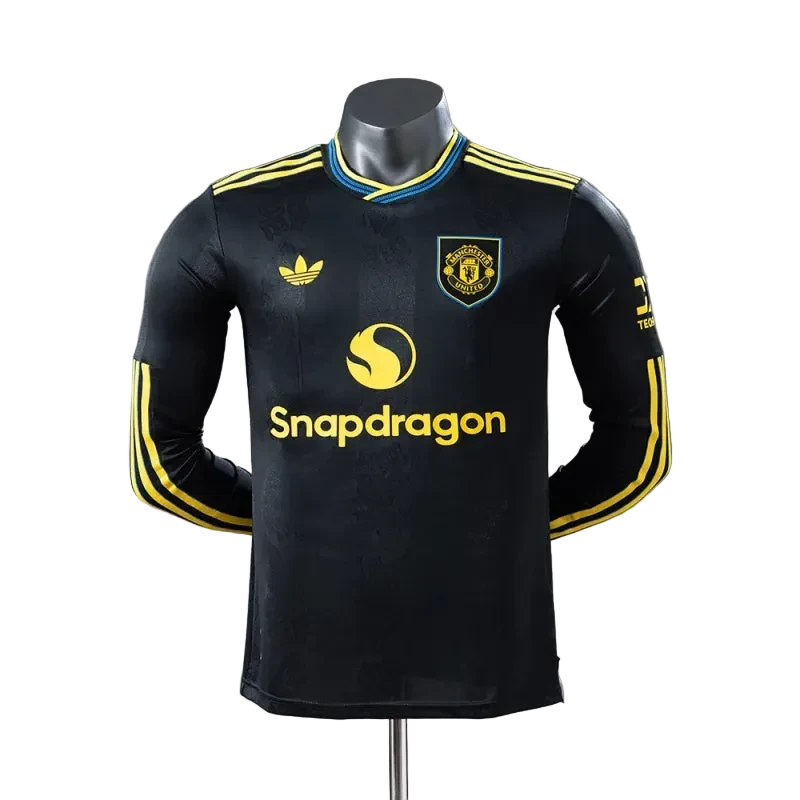 Manchester United Third Player Kit 2025/26 Long Sleeve