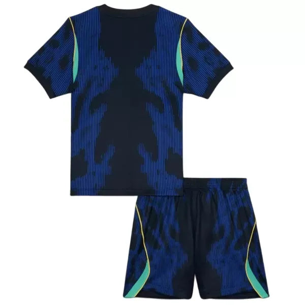 Kids Brazil Away Kit 2026 World Cup