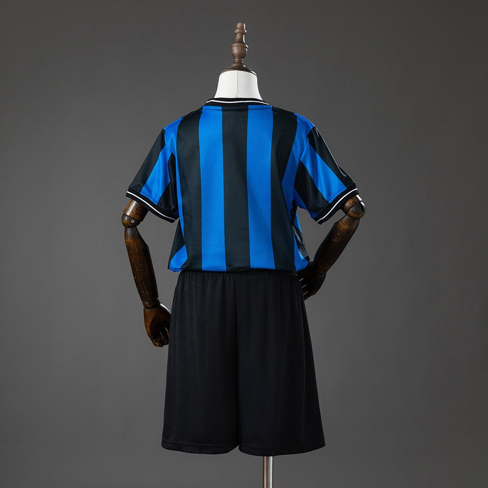 Inter Milan 2009/2010 Home Kids Retro Kit