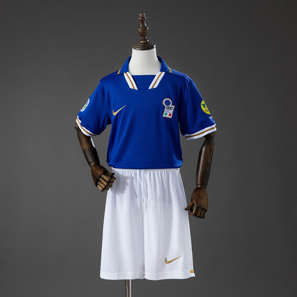 Italy 1996 Home Kids Retro Kit
