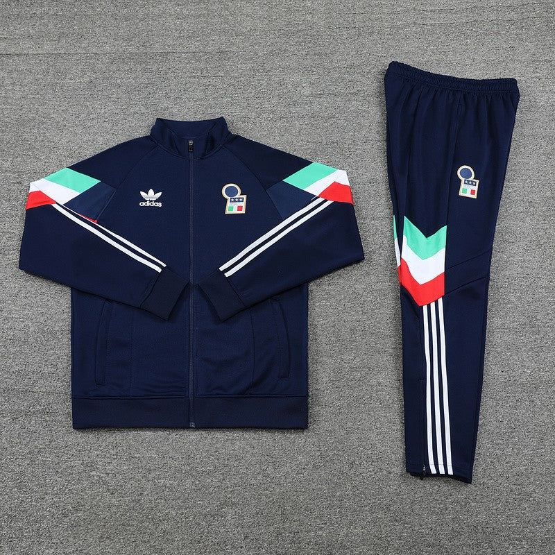 Italy Dark Blue Tracksuit Italy Dark Blue Tracksuit Tracksuit 2026/27