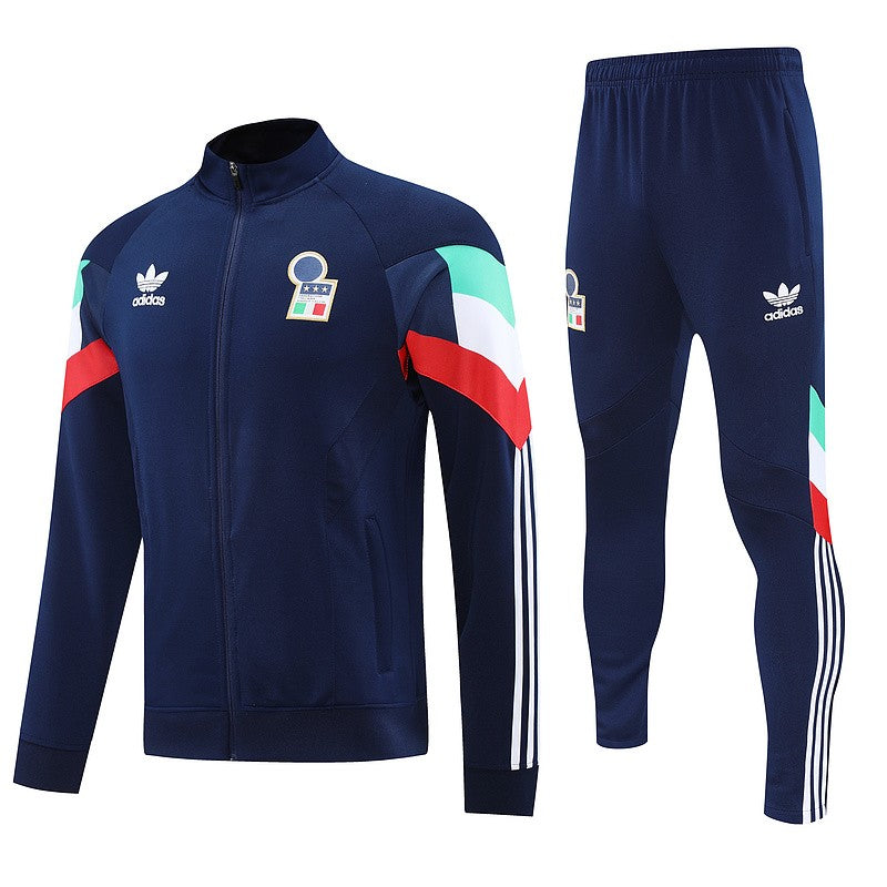 Italy Dark Blue Tracksuit Italy Dark Blue Tracksuit Tracksuit 2026/27