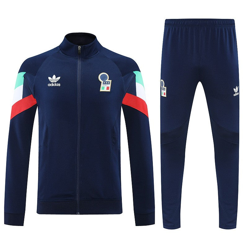 Italy Dark Blue Tracksuit Italy Dark Blue Tracksuit Tracksuit 2026/27
