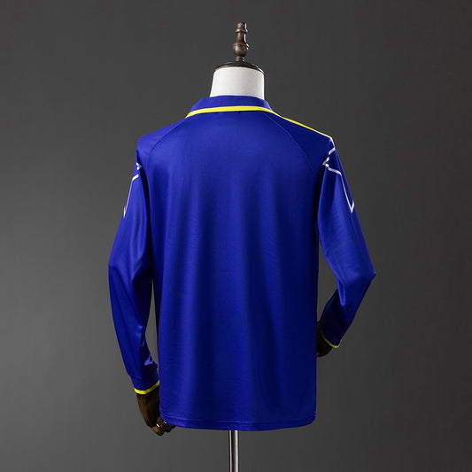 Juventus 1995/1996 Away Long Sleeve Retro Kit