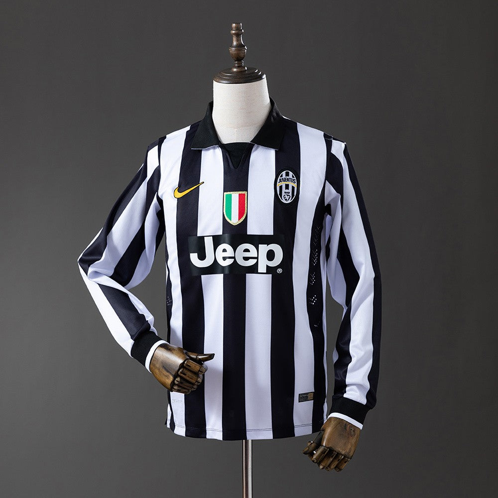 Juventus 2014/2015 Home Long Sleeve Retro Kit
