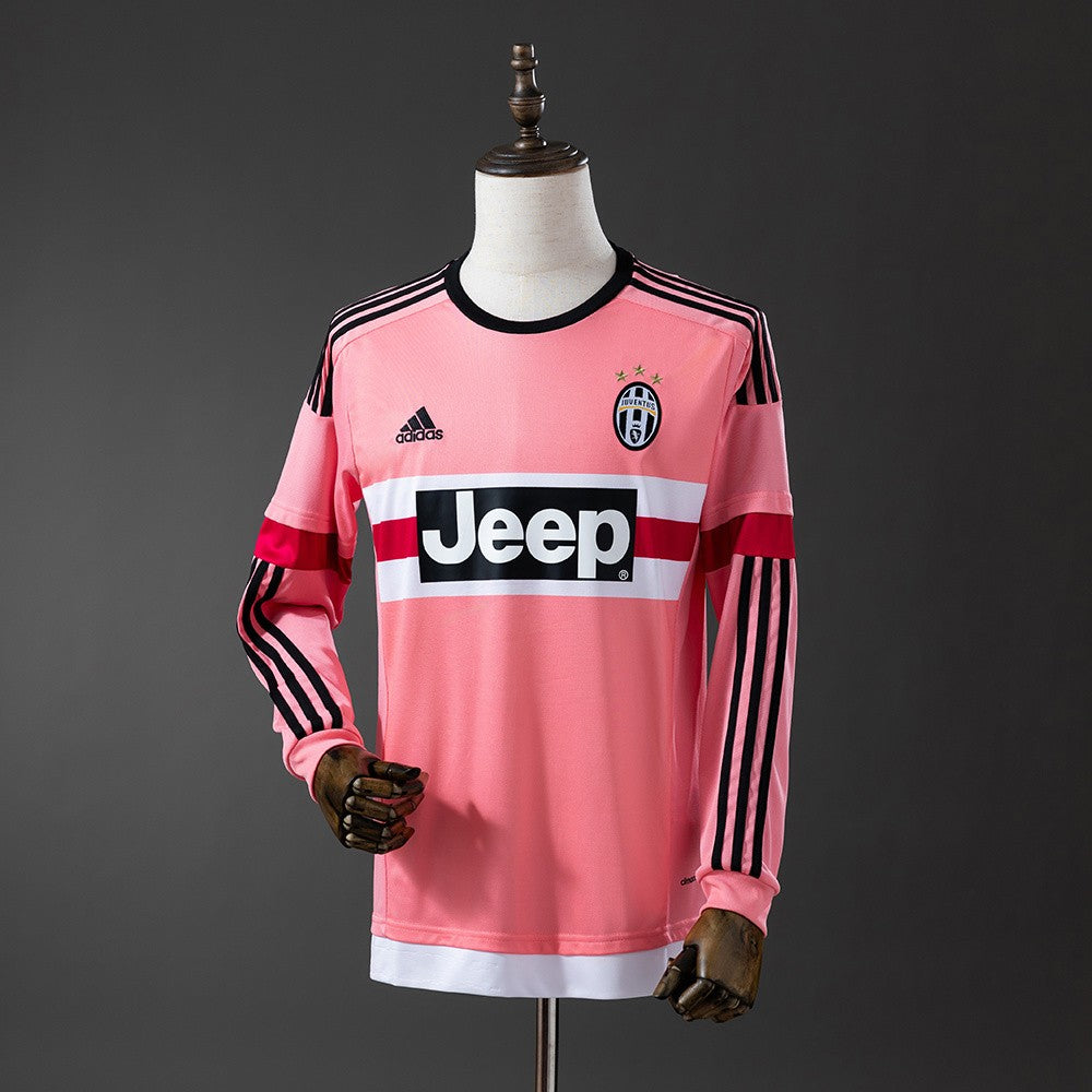 Juventus 2015/2016 Away Long Sleeve Retro Kit