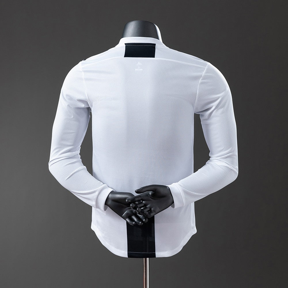 Juventus 2018/2019 Home Long Sleeve Player Retro Kit