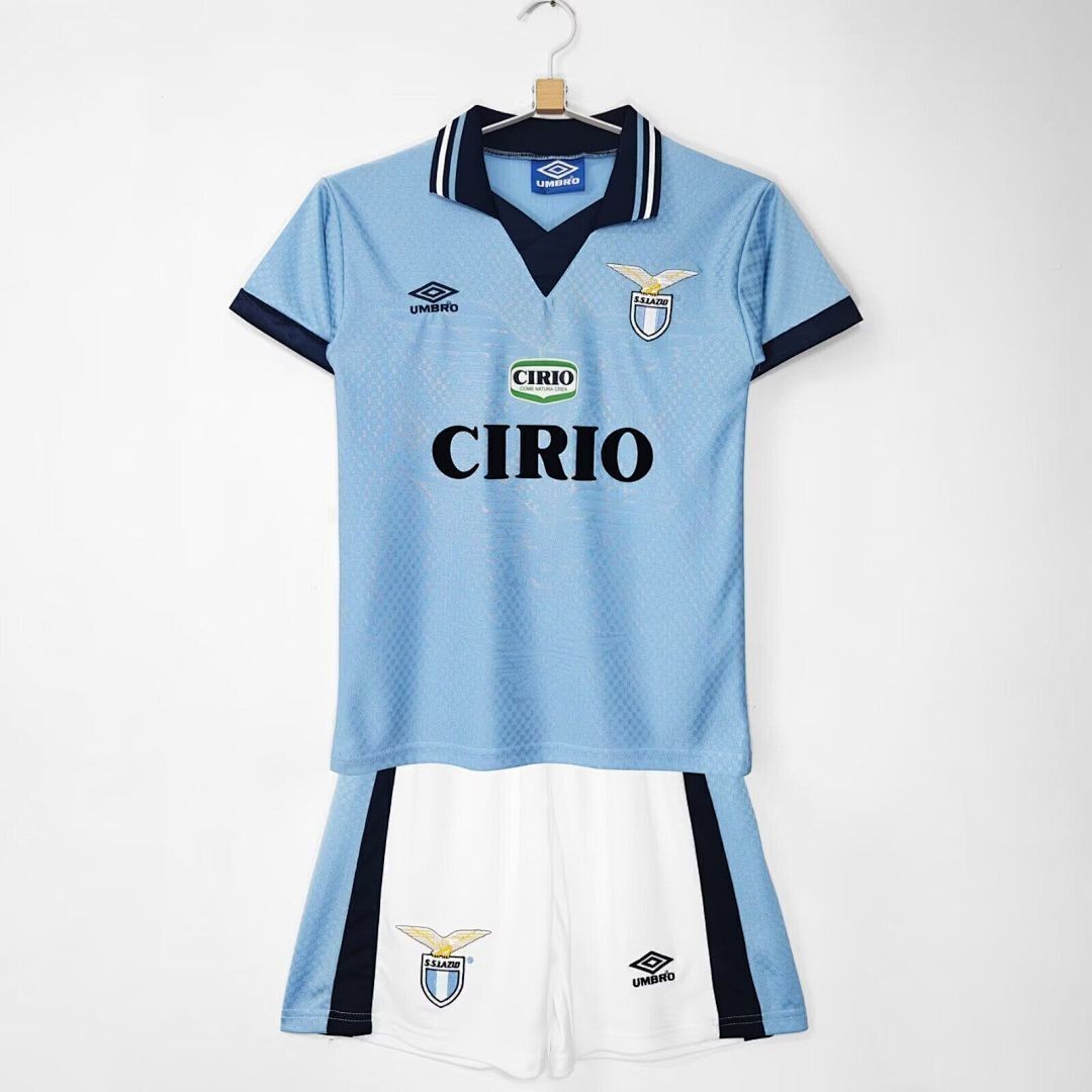 Lazio 1996/1997 Home Kids Retro Kit