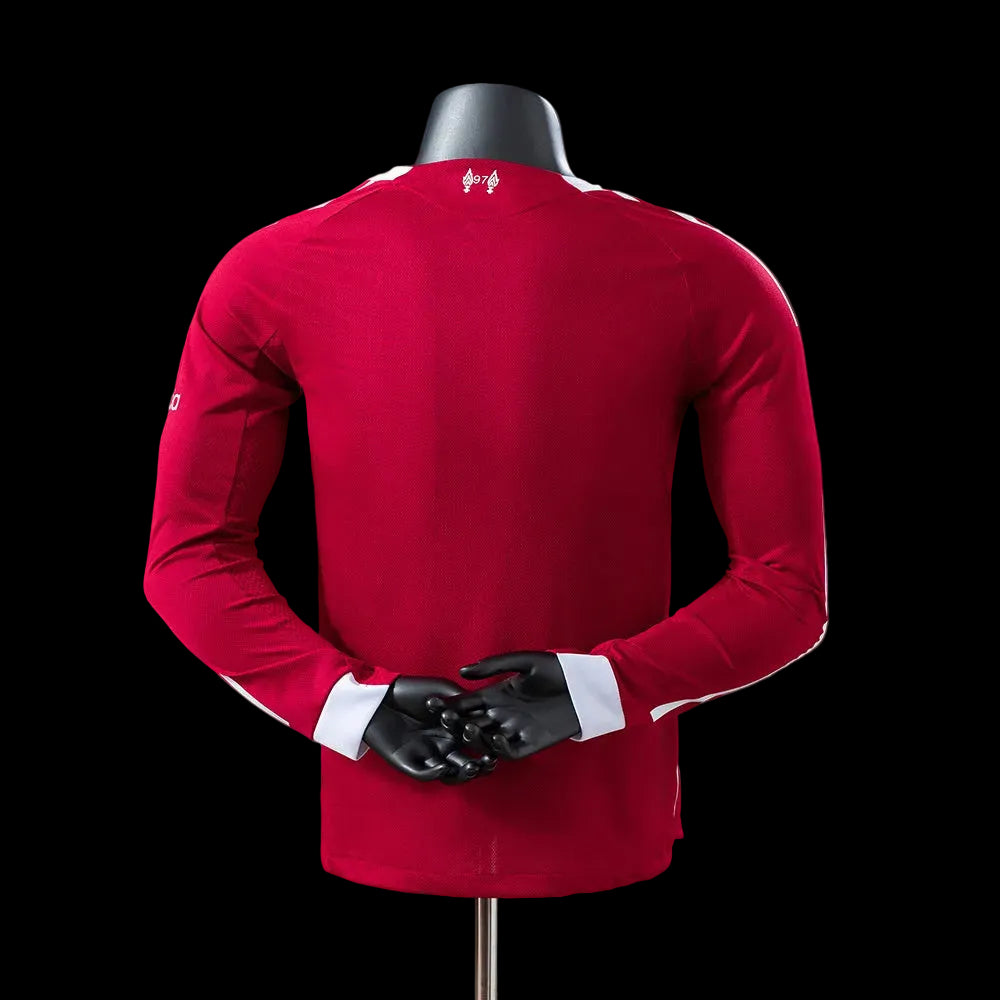 Liverpool Home Player Kit 2025/26 Long Sleeve
