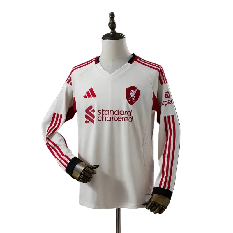 Liverpool Away Player Kit 2025/26 Long Sleeve